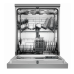 HDW13F0S1 Haier 300 Series 13 Place Setting Freestanding Dishwasher - Stainless Steel